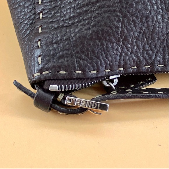 FENDI vintage leather hobo - Picture 10 of 12